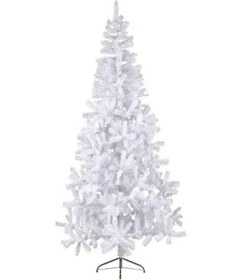 Resim 210 Cm Yılbaşı Çam Ağacı 580 Dal Beyaz Demir Ayaklı Lüks Dökülmeyen İthal Ağaç Diğer 