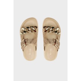 Resim Guess Fatema 4g Logolu Zincir Detaylı Terlik Bayan Terlik FL6FT2 FAL03 Beıbr 
