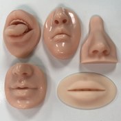 Resim Silikon Burun ve Ağız Modelleri, Düğme, Dövme ve Akupunktur Uygulama İçin - Eğitici ve Eğitici Anatomik Özellikler, Eğitim ve Eğitici Aksesuarlar | Anatomik Modeller | Pürüzsüz Dokunuş 
