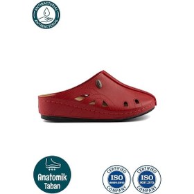 Resim Roy Jones 1801 Ortopedik Sabo Aşçı Medikal Plaj Kadın Terlik 167800000336 08 Kırmızı Kırmızı 