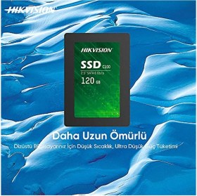 Resim Hikvision SSD C100/480 GB 2.5" Solid State Disk 480 GB Siyah 