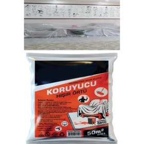Resim Güzelyüz Avm Hışır Örtü | Boya Zemin Eşya Koruma Örtüsü Tadilat Örtüsü Naylonu 50M2 