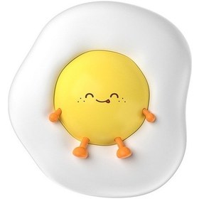Resim Szypzstore Yumurta Tavuk Silikon Pat Lambası Usb Gece Lambası Hemşirelik Karikatür Çocuklar Led Masa Dekorasyonu Ev Cx51y9 Beyaz 