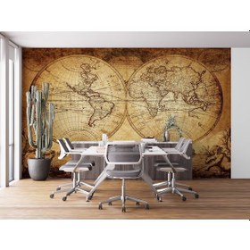 Resim Antik Dünya Haritası (549864011) 