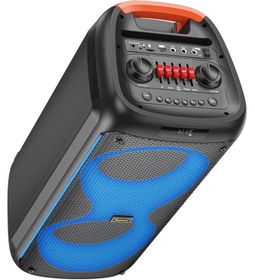 Resim Genel Markalar . HA7 Leader Mikrofonlu Bluetooth Kablosuz Hoparlör - Siyah 