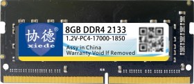 Resim Sones Xıede X058 Ddr4 Nb 2133 Tam Uyumlu Dizüstü Bilgisayar Ram'leri, Bellek Kapasitesi: 8 Gb 