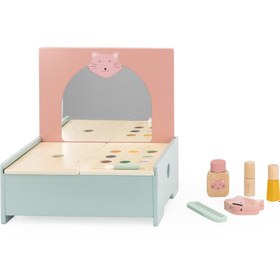 Resim Trixie Ahşap Oyuncak Makyaj Masası 