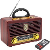 Resim MAGICVOICE MV-115BT USB/SD/FM/BLUETOOTH DESTEKLİ NOSTALJİK RADYO (4764) 
