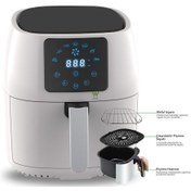 Resim Wiami V2 4.5 L 1400 W Hava Fritözü Airfryer 