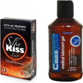 Resim Caas Jel 250ml +Extra Ince Prezervatif 12li 