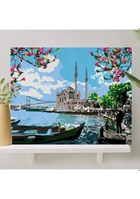 Resim Numaralı Boyama Tuval Seti - 40x50 Cm 
