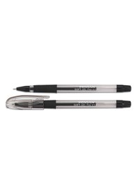 Resim Pensan Tükenmez Kalem Soft Gel Fine Siyah 0.5 Mm 12 Li Paket 