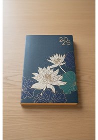 Resim 2026 Ajanda Esnek Kapak Ajanda 14x20 Cm 168 Yaprak 1 Adet Yaldızlı Okul Ev Ofis Ajandası Günlük Ajanda Ajstv14 Mavi 