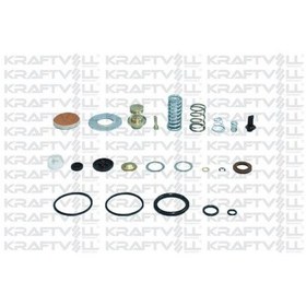 Resim Kraftvoll 07140029 Hava Kurutuculu Tahliye Komple Tamir Takımı-mercedes Man Nato Bmc Ford Iveco Daf Scania Volvo 