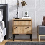 Resim Decormet Orabella Komodin Safir Meşe 