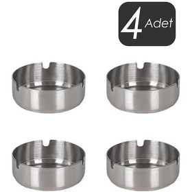 Resim Porsima Etn-015 4 lü Küllük 1,2 ml Kalınlık Metal Küllük 