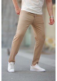 Resim Madmext Camel Regular Fit Erkek Pantolon E6572 