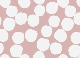 Resim PINK POLKA DUVAR KAĞIDI 
