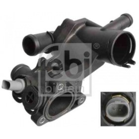 Resim FEBİ TERMOSTAT GOVDESI KOMPLE POLO 05-14 IBIZA ROOMSTER 06-15 FABIA 07-15 1.4TSI CGGB - FEBI 109147 