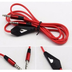 Resim Mikrofonlu Aux Kablosu 3.5 Mm Altın Uçlu Jak Süper Kalite Jack 