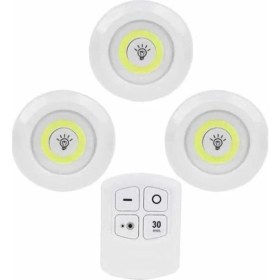 Resim Herşeytrend Kablosuz Pilli Işıldak Masa Lambası Mutfak Tezgah Altı Banyo Dolabı Dolap Içi 