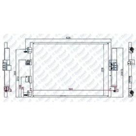 Resim Klima Radyatoru Kondenser Focus 2014- C Max 2015- Connect 2013- 504608271 