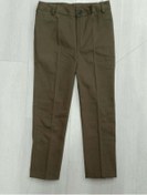 Resim BAŞAK ÇOCUK GİYİM Bcg Keten Lastikli Çocuk Pantalon 5/9 Yaş - Haki - 6-7 Yaş 