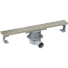 Resim Paslanmaz Pera Duş Kanalı / Izgarası 360 Derece 33 cm 