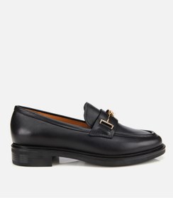 Resim Hotiç Kadın Deri Siyah Tokalı Klasik Loafer 01ayh312960a100 Siyah 