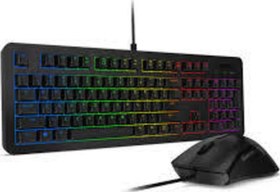 Resim Lenovo Legion Km300 8000 Dpı Makrolu Rgb Gaming Kablolu Klavye Mouse Set 