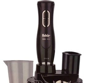 Resim Fakir SMS 1011 Siyah Blender Seti 1700 W Güç, 600 ml Ölçü Kabı ve 1,5 lt Doğrayıcı Kapasite 