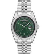 Resim Rms Zeitmeister Rms.1.ag1349.06 Kristal Camlı Çelik Kordon Çelik Kasa 5 Atm Suya Dayanıklı Metalik Renk Erkek Kol Saati Metalik 