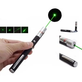 Resim VOLEMİ Volemi V-008 Ultimate 5 Başlıklı Yeşil Lazer Pointer 2 Adet Pil Hediyeli Cep Boy Lazer 