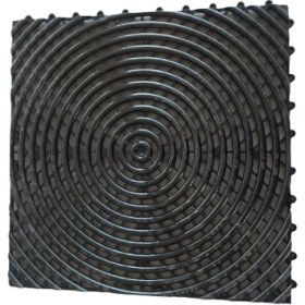 Resim TurAlp Plastik Karo Orjinal 40X40 Copolimer Zemin Kaplama Siyah 