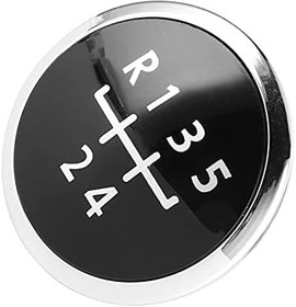 Resim Yosoo Vites Topuzu, Vites Topuzu Kapağı Vites Topuzu Kapağı Kapağı ABS Şık Araba İç Dekorasyon Araba İç Parçaları T5 2003-2010 Için T5 Için Vites Topuzu Kapağı Kollar 