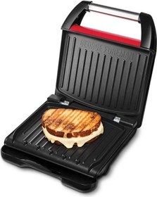 Resim George Foreman GF-25030-56 Steel Cmpt. Kırmızı Izgara 