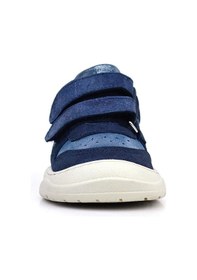 Resim Rakerplus Schaggy Hakiki Deri Lacivert Parlak Bebek Spor Ayakkabı Lacivert 