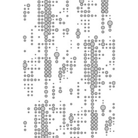 Resim Tim Holtz Tarafından Noktalı Seviye Doku Solar Kabartma Klasörü 66292, Çok Renkli 