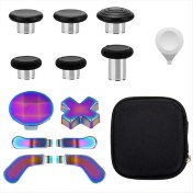 Resim Celestial Forge Xbox One Elite Seri 2 Denetleyici 13 Adet Için Başparmak Çubukları Yedek Kiti Xbox Denetleyici Aksesuar Değiştirme Parçaları (Yurt Dışından) 