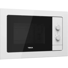 Resim Teka MB 620 BI WH Ankastre Mikrodalga Fırın Beyaz Cam 20 lt 40584001 