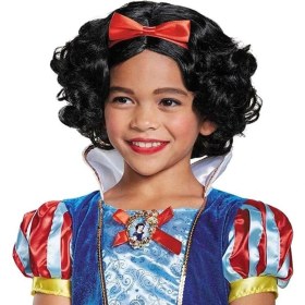 Resim Kuzgun Ticaret Bfs Pamuk Prenses Peruğu Kırmızı Fiyonklu 