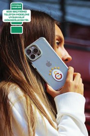 Resim Galatasaray 5 Yıldız Arma Telefon Kılıfı - iPhone 14 Pro 