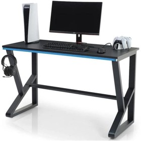Resim Stepgamer Nax Rgb Ledli Profesyonel Oyuncu Masası Siyah 