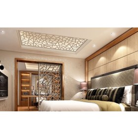 Resim Liar Dekor Liar Ahşap Seperatör (Paravan) - KSP-205 - (10 mm) - (69 cm x 139 cm) - (Ham) 