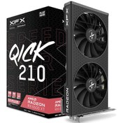 Resim XFX AMD Radeon RX 6500 XT Speedster QICK 210 Black RX-65XT4DBDQ 4 GB GDDR6 128 Bit Ekran Kartı Daima Sıfır Ürün ve 12 Yıllık GÜVEN.