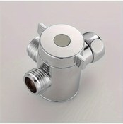 Resim Elmpaly Modern Şık Duş Kolu Ve Hortumu Duş Başlığı Krom Duş Seti Gümüş 