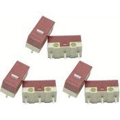 Resim Lumaworld 6 Adet Huano Sessiz Mikro Anahtar 20 Milyon Beyaz 30 Milyon Sarı Tıklama Ömürlü Fare Diğer 