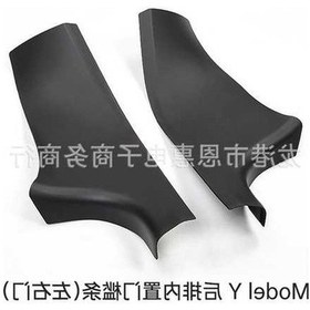 Resim Ulzyvf Tesla Model Y Arka Kapı Eşik Koruyucu - Sağlam, Dayanıklı Ve Pratik Aksesuar 