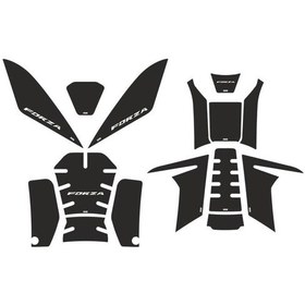 Resim Honda Honda Forza 750 Tank Pad Set 001 