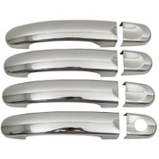 Resim Vw Caddy 2003-2015 Kapı Kolu Seti Paslanmaz Çelik 